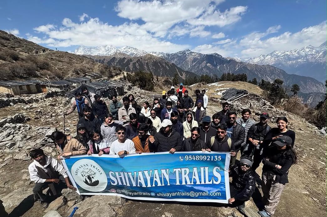 Panoramic Mountain Group Shot